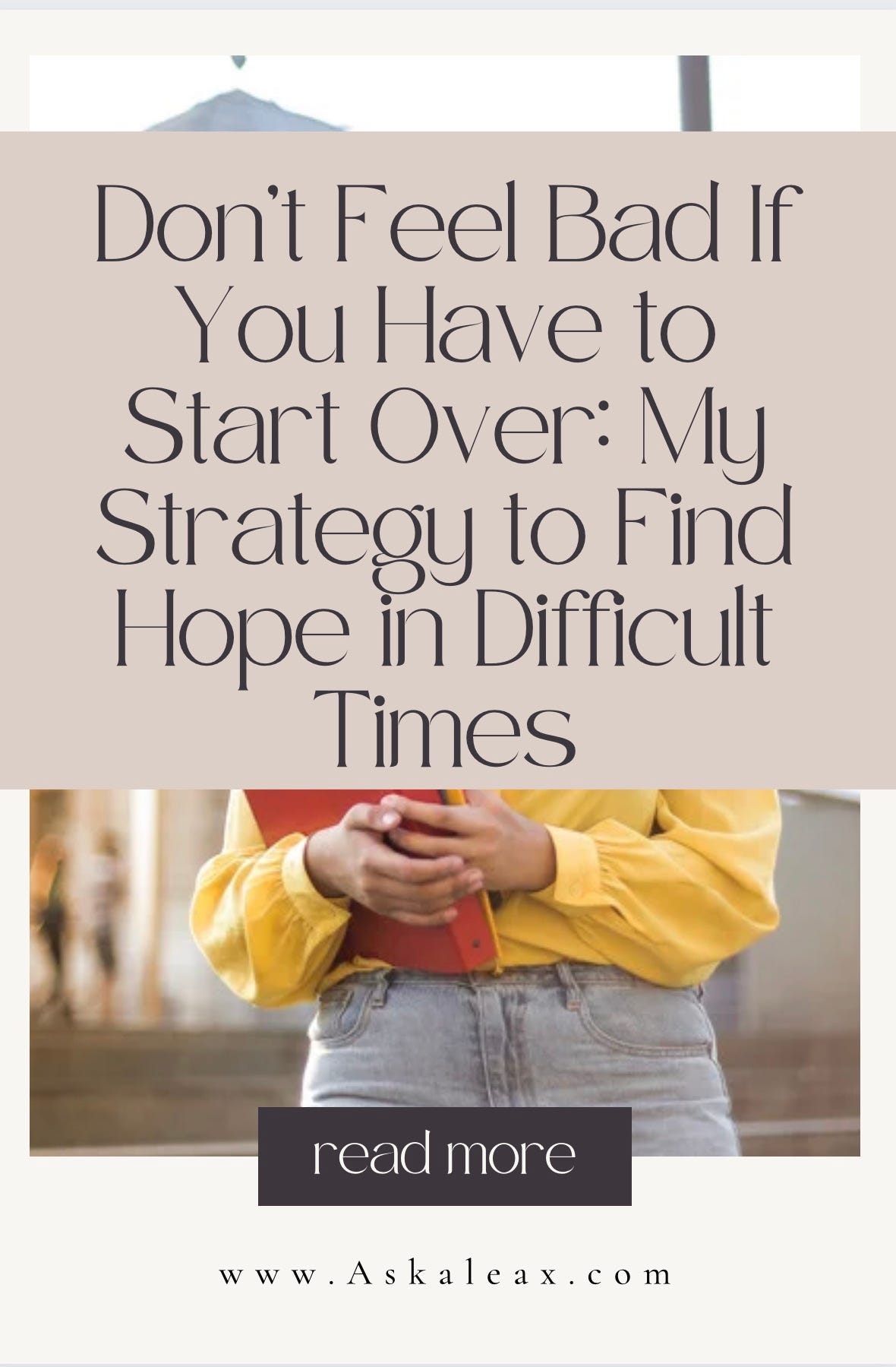 Strategy to Find Hope