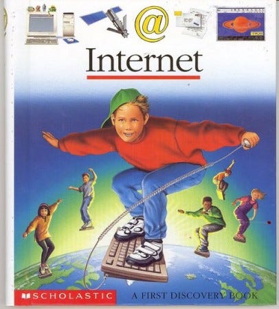Scholastic book about internet