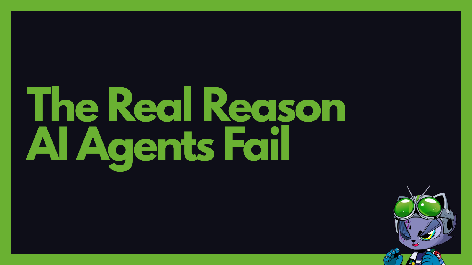 The Real Reason AI Agents Fail in Production Has Nothing to Do With Intelligence