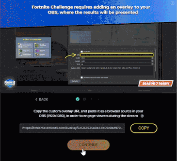 Challenge Royale Twitch Extension Is An Exciting New Way To Engage - 5 add it as a new browser source in obs to add the extension to your overlay the overlay size is 1920x1080 you can find t!   he overlay under my overlays