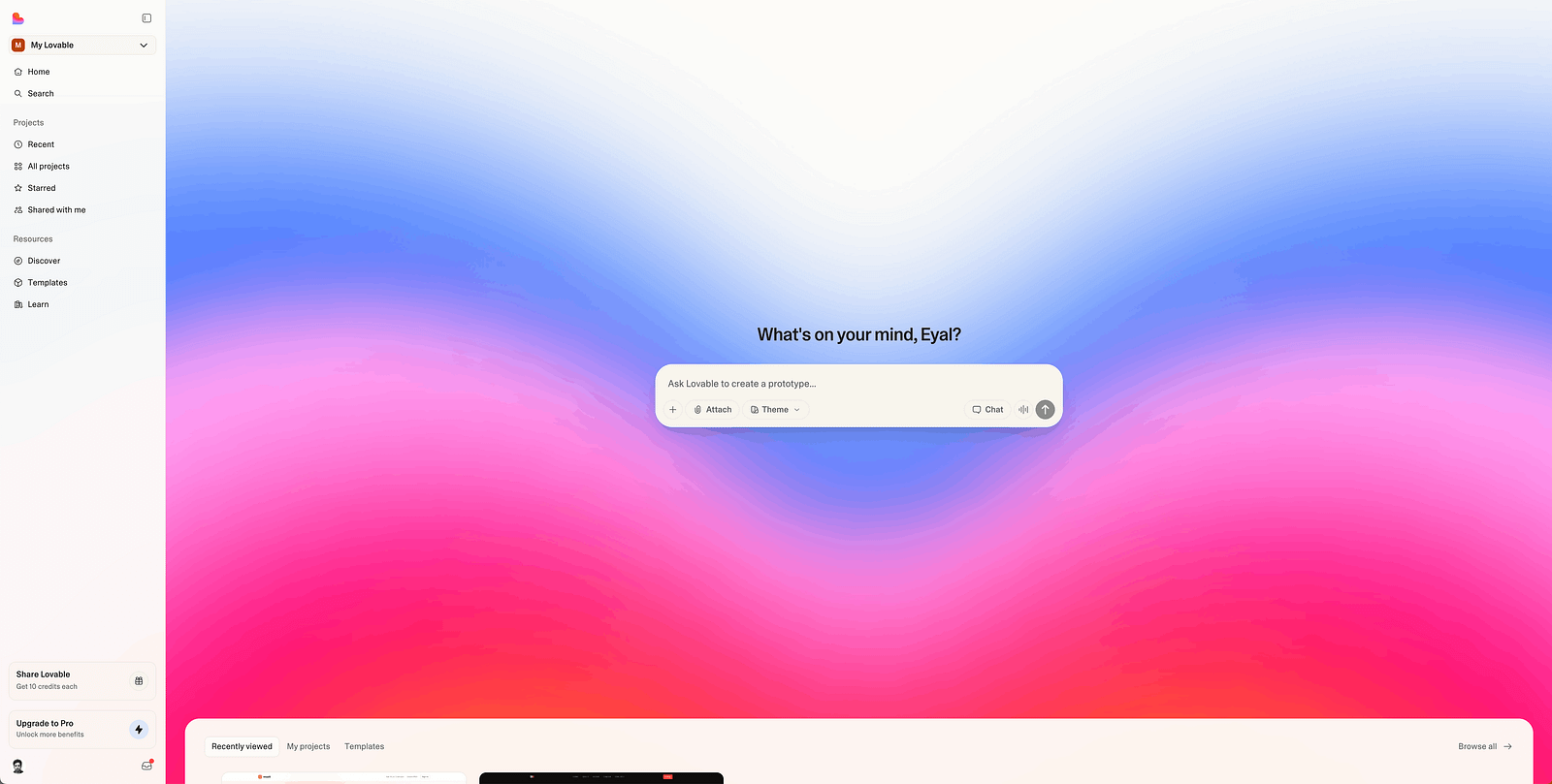 Lovable UI