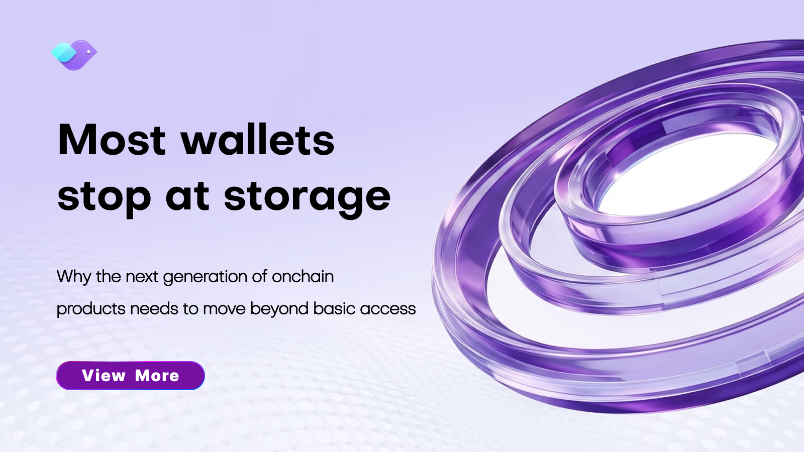 Most Wallets Stop at Storage. That’s the Problem.