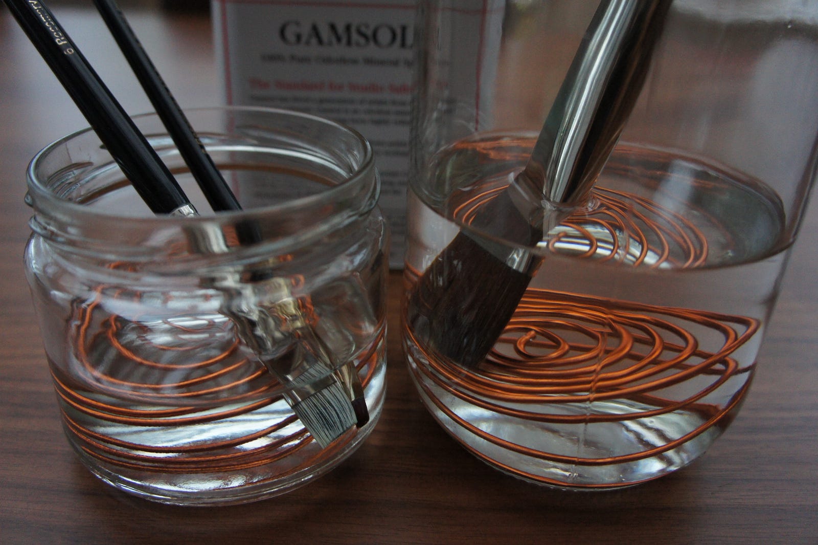 How to Make a Turps Jar (Brush Cleaner) for Oil Painting
