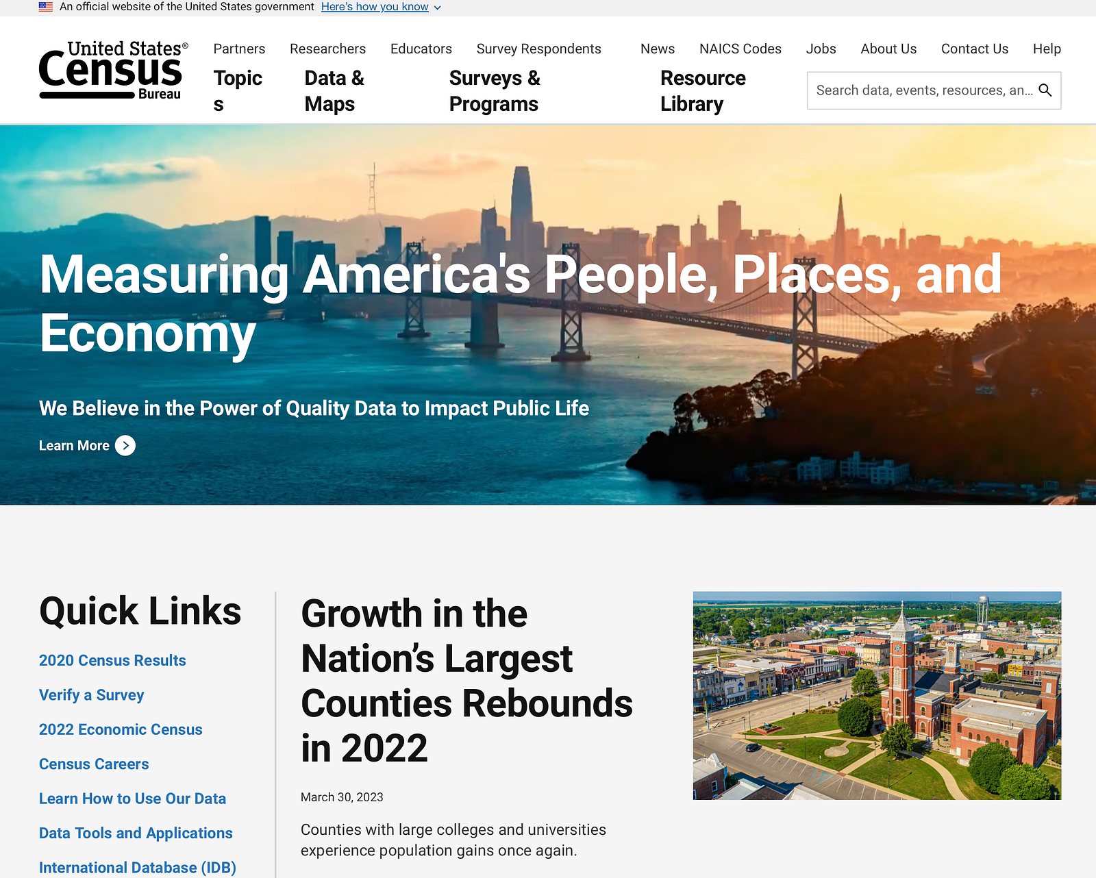 Top 10 website for real estate market data analysis — US census | by skills.ai