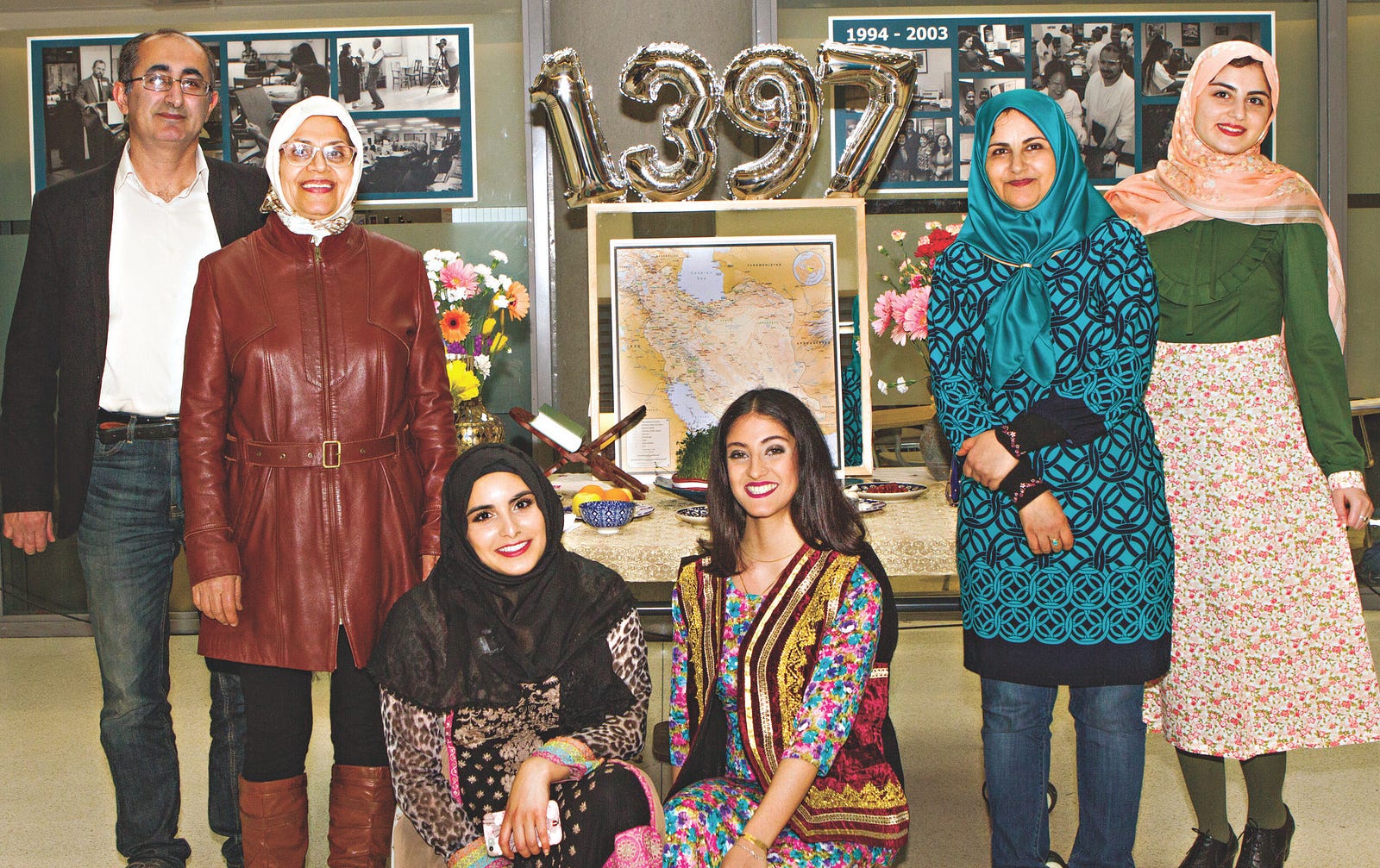 ... of the Muslim Students Association in front of the Haft-Seen at Berkeley City College March 20. According to the Persian calendar, the year 1397 began ...