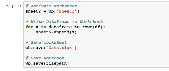 openpyxl worksheet name MicroPython Python to Excel with   Data Towards â€“ Writing