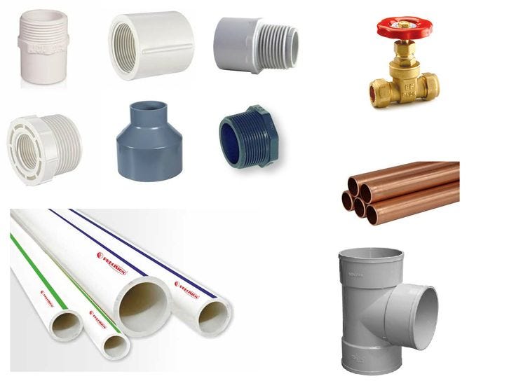 Image result for Plumbing Materials