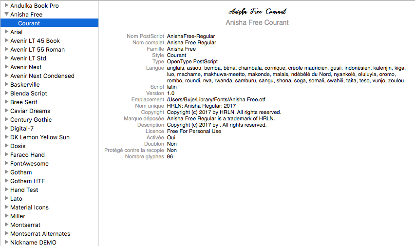 Dosis Book Font