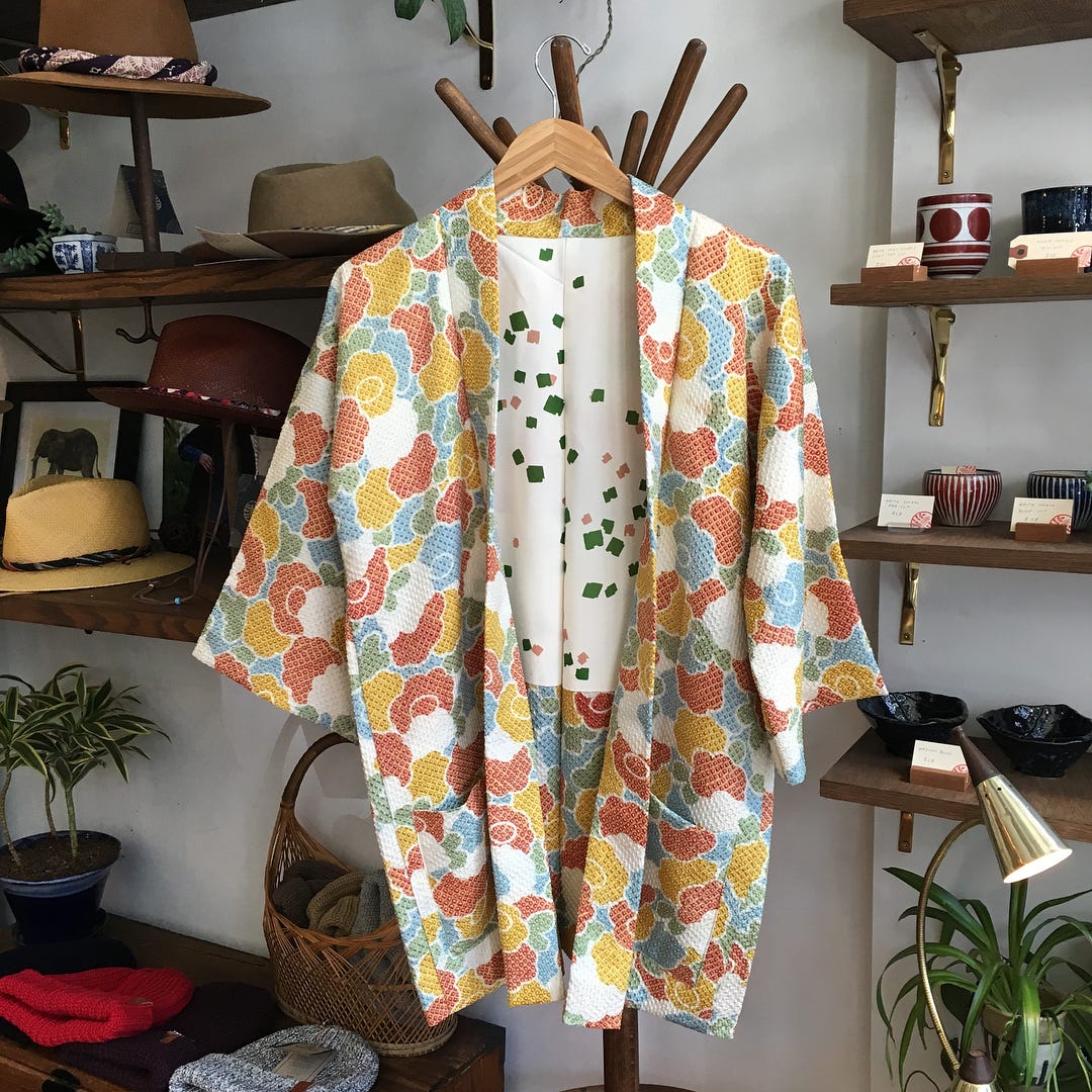 Pola Baju Outer Kimono
