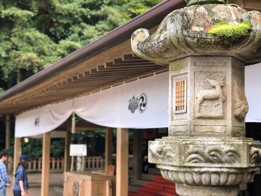 The main hall of Ibaraki Prefecture’s Kashima Jingu