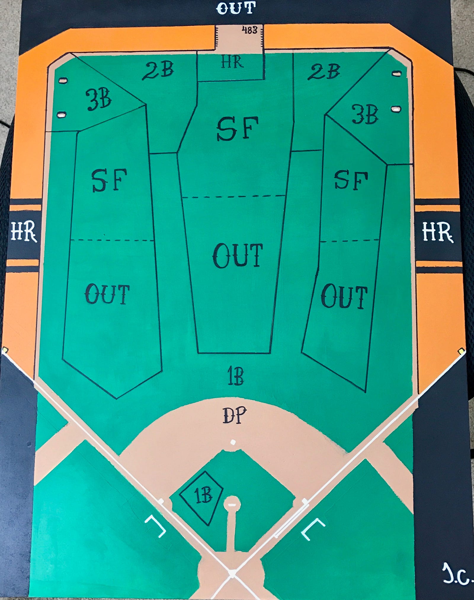 Creating The World’s (Best?) Table Top Baseball Game