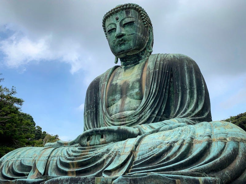 Kamakura’s Daibutsu at Kotoku-in in Kanagawa Prefecture