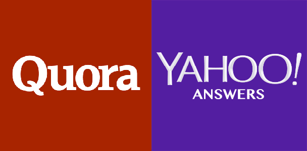 Quora and Yahoo