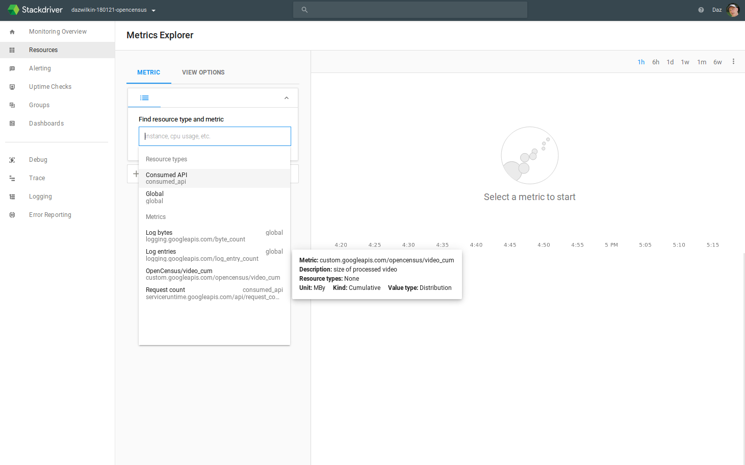 OpenCensus w/ Prometheus & Stackdriver - Google Cloud Platform ...