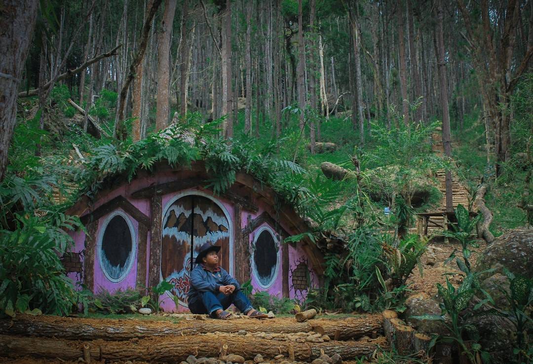 Yang Baru di Yogyakarta, Rumah Hobbit di Bantul yang Masih 