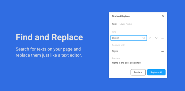 Find and Replace