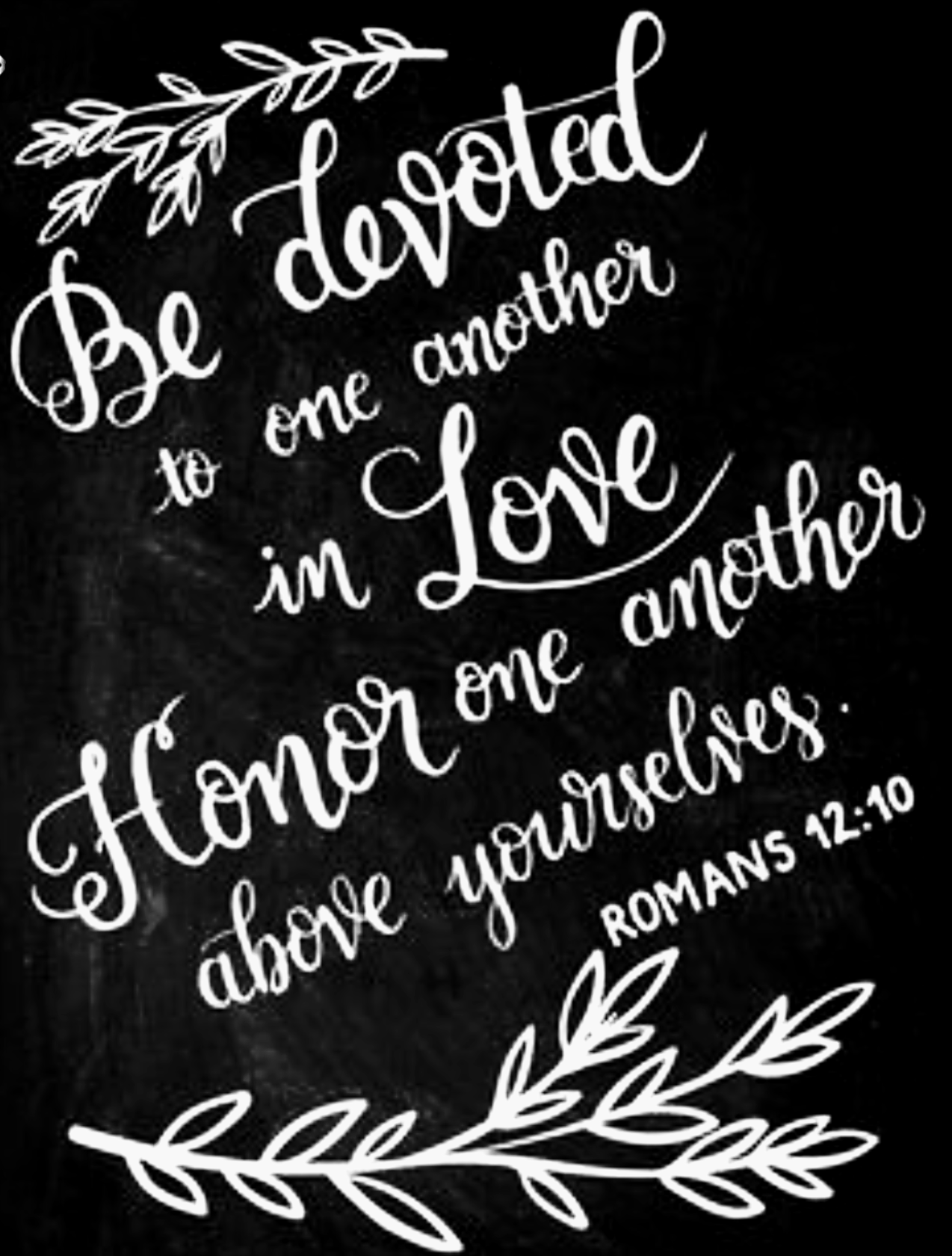 Be kindly affectioned one to another with brotherly love; in honour ...