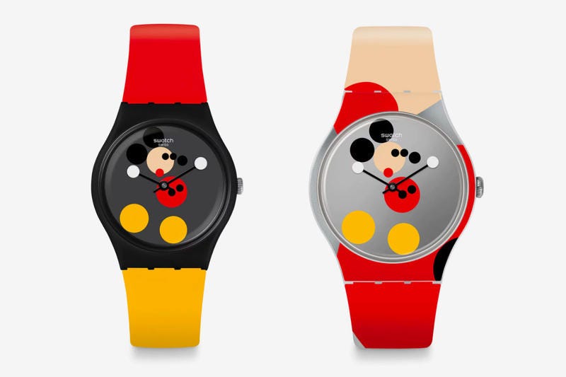 mickey mouse swatch limited edition