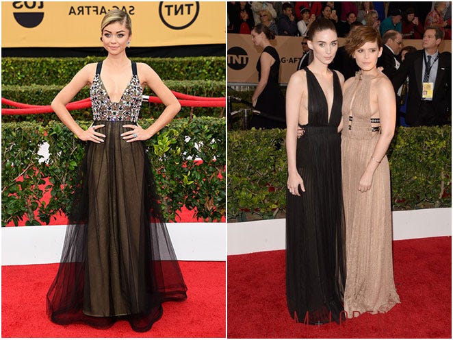 Celebs Who Rocked Their Red Carpet Dresses At Sag Awards 2016