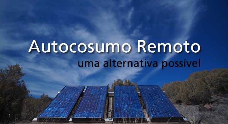 Resultado de imagem para autoconsumo remoto