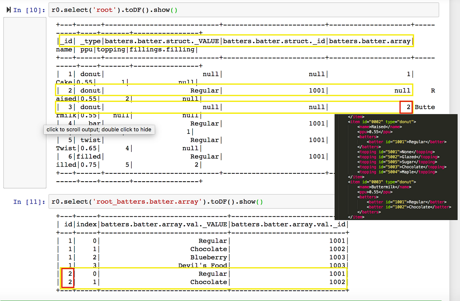 Use AWS Glue and/or Databricks’ Spark-xml to process XML data