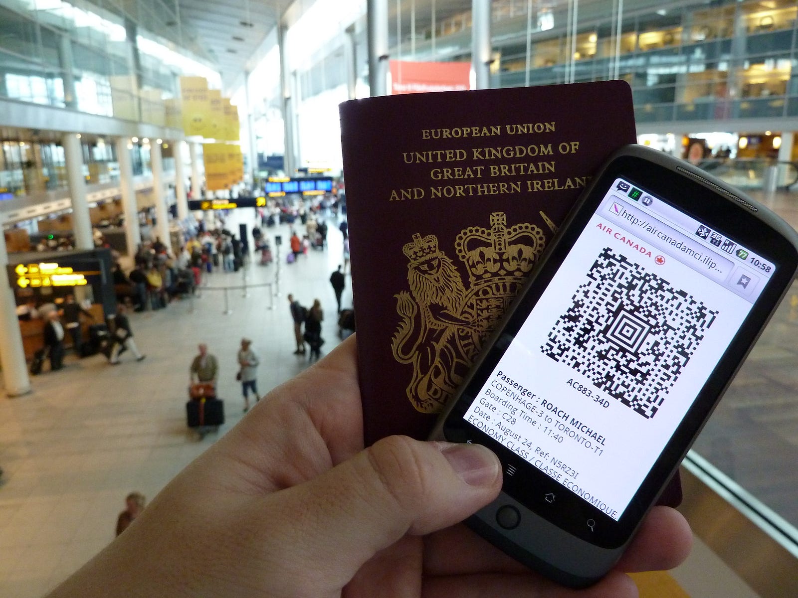 QR Code Airport Checkin A Security Risk Lenon Peh Medium