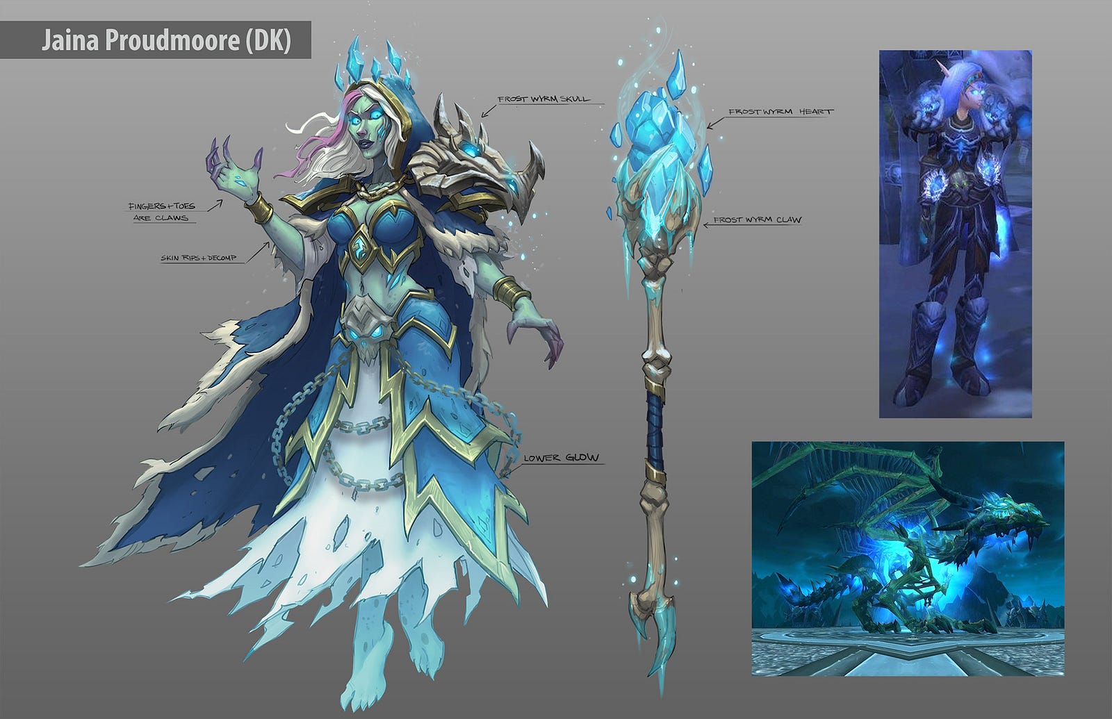 Hearthstone See Early Concepts Of The Death Knight Cards   1*xV IYPz664vwkRD2MYvxjg 