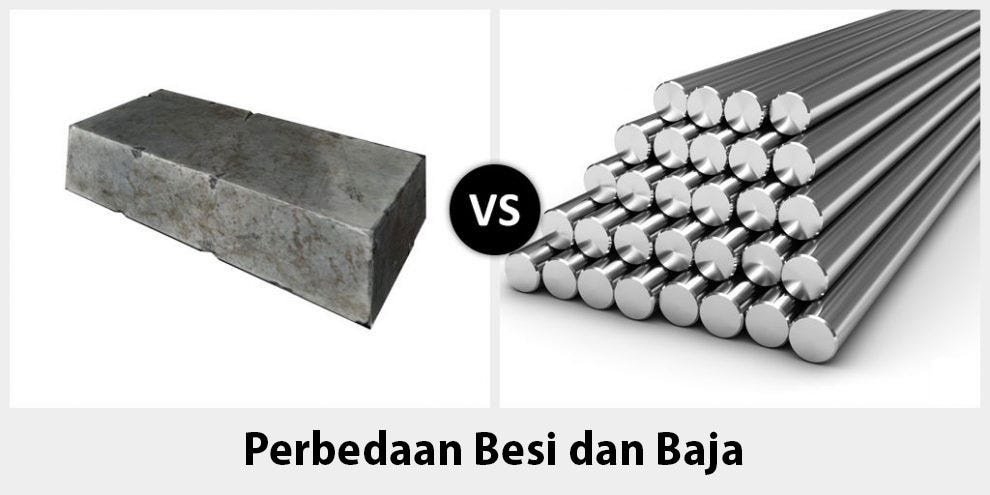  Perbedaan  Besi dan  Baja Prima Besi Medium