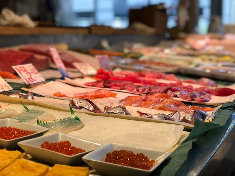 Furukawa Fish Market’s nokkedon in Aomori Prefecture