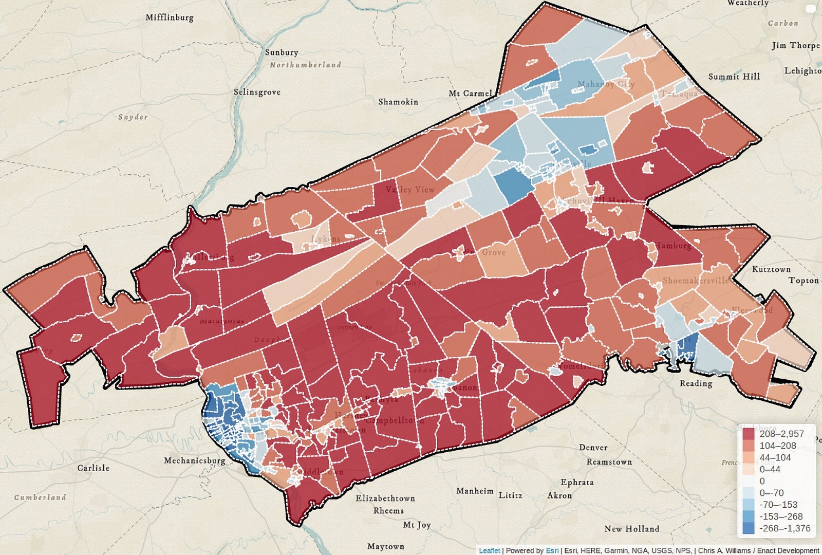 Packing and Cracking: A visual tour of Pennsylvania’s Congressional 