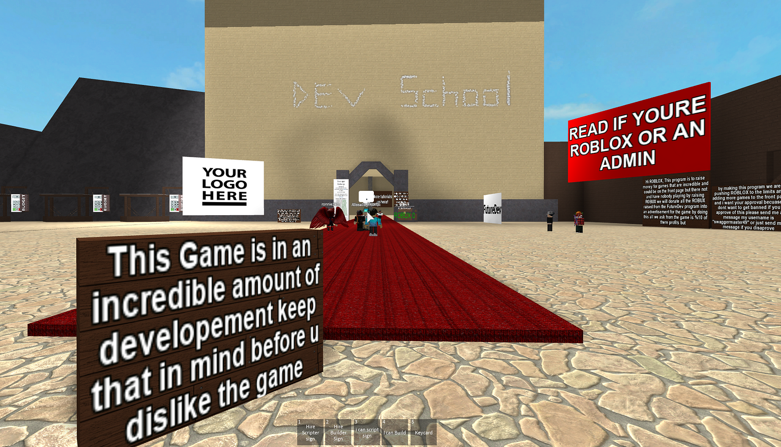 Analysis Of Developer School A Low Effort Cash Grab - how to add hd admin to your roblox game