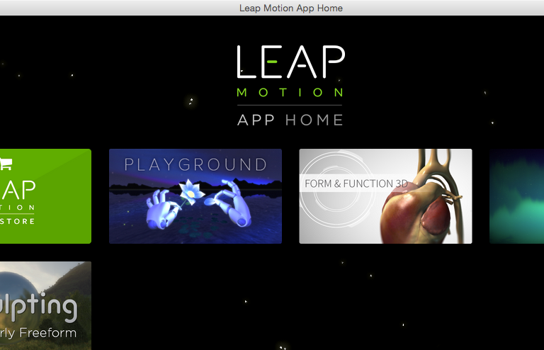 Приложение motion leap как пользоваться