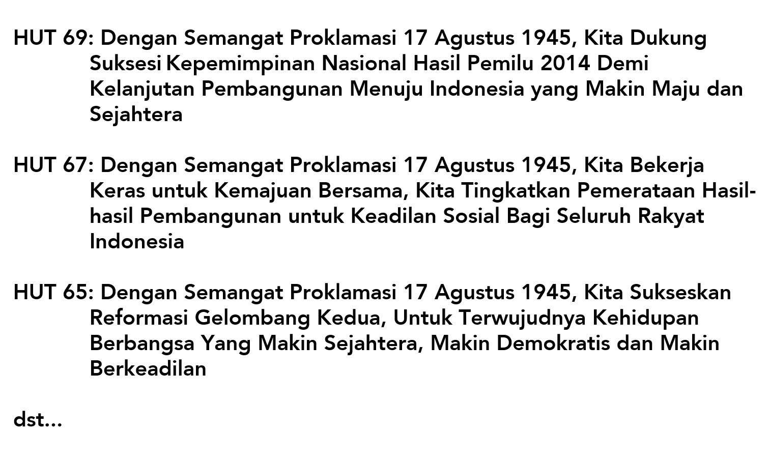 Contoh Contoh