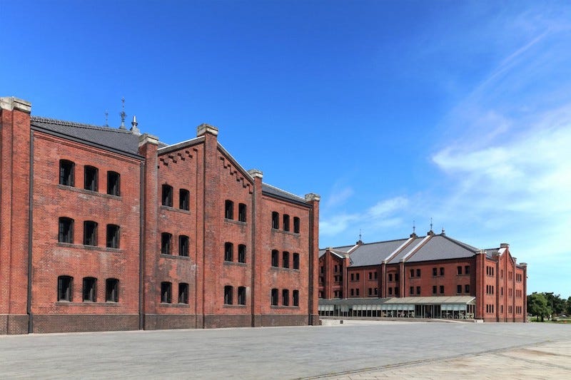 Yokohama’s famed Red Brick Warehouses in Minato Mirai