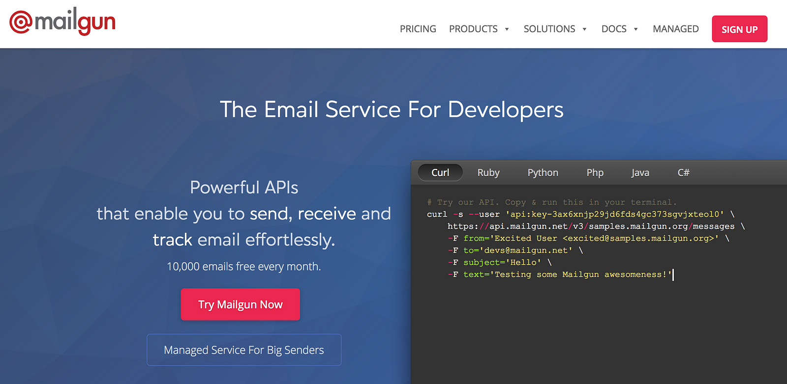 Build Laravel 5.7 Email Authentication with Mailgun and  