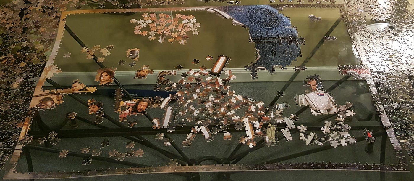 Lesson from a 2,000 Piece Jigsaw Puzzle - Lessons from ...