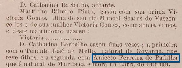 Família Padilha — Os primeiros Padilhas do Brasil – Meu 