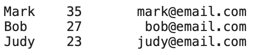 Image 4 — String formatting alignment (image by author)