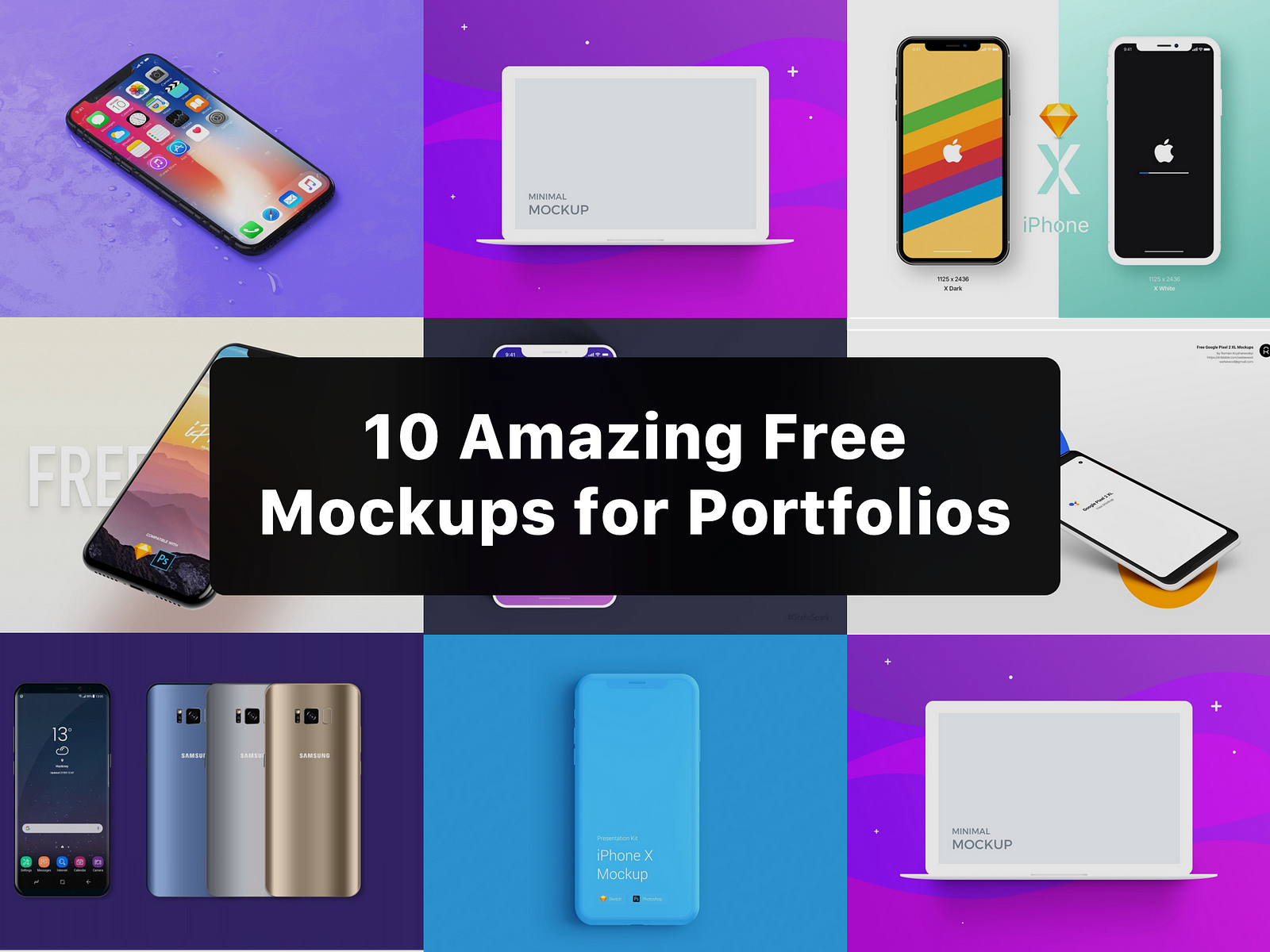 10 Free Mockups That Make Your Portfolio Look Amazing