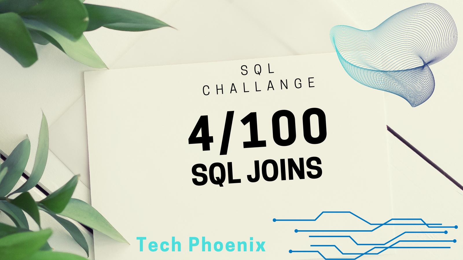 LSQL Challange | SQL Interview Questions | JOINS | Shekar Samurai | 4/100