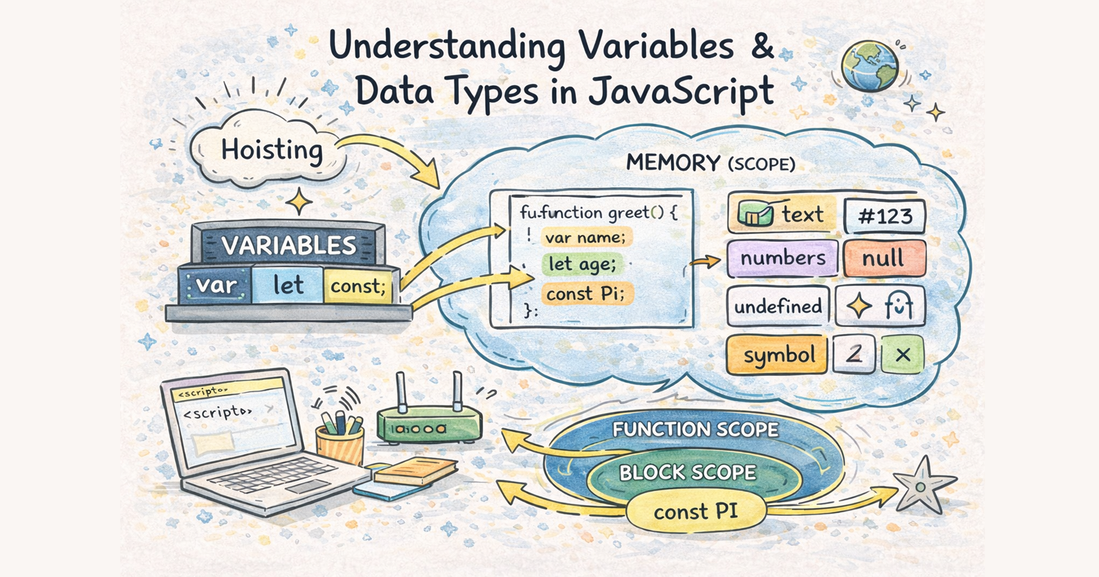 Understanding Variables and Data Types in JavaScript
