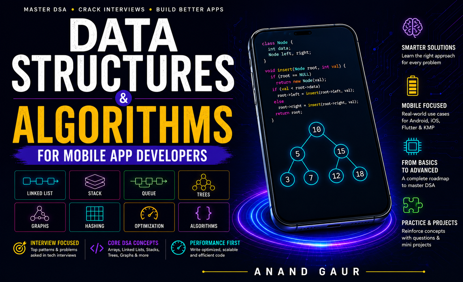 Data Structures & Algorithms for Mobile App Developers