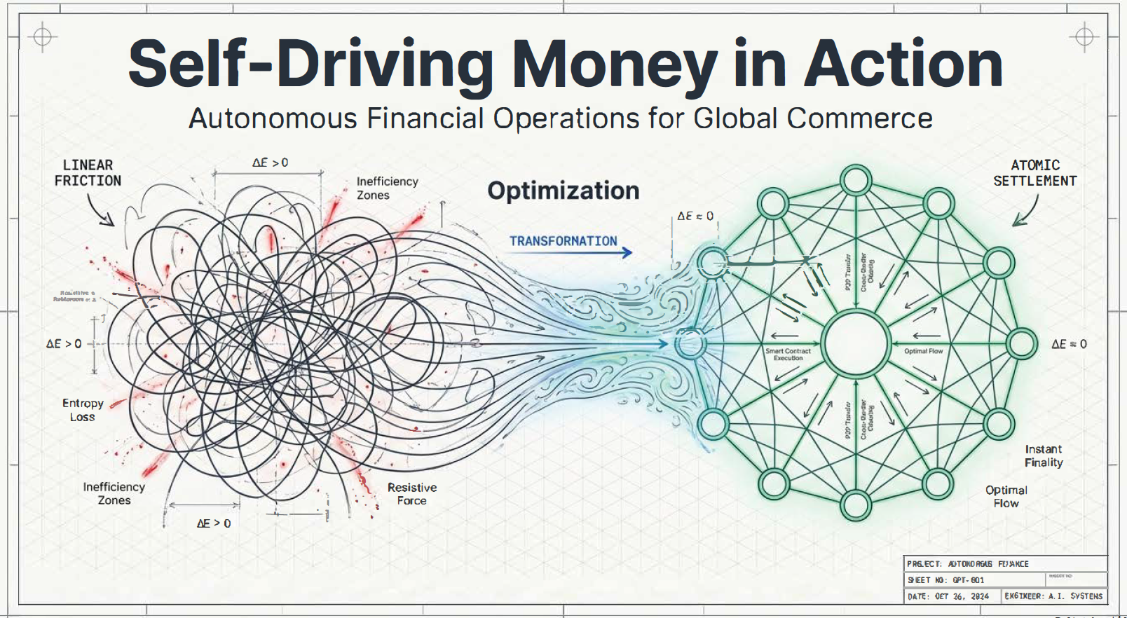 Self-Driving Money in Action