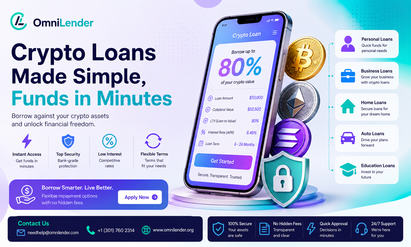 Crypto Lending Built for Speed and Flexibility