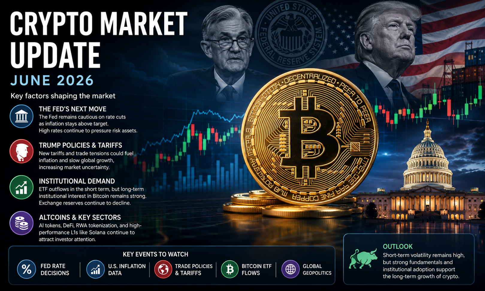 Crypto Market Update: What could drive the Market in June 2026?