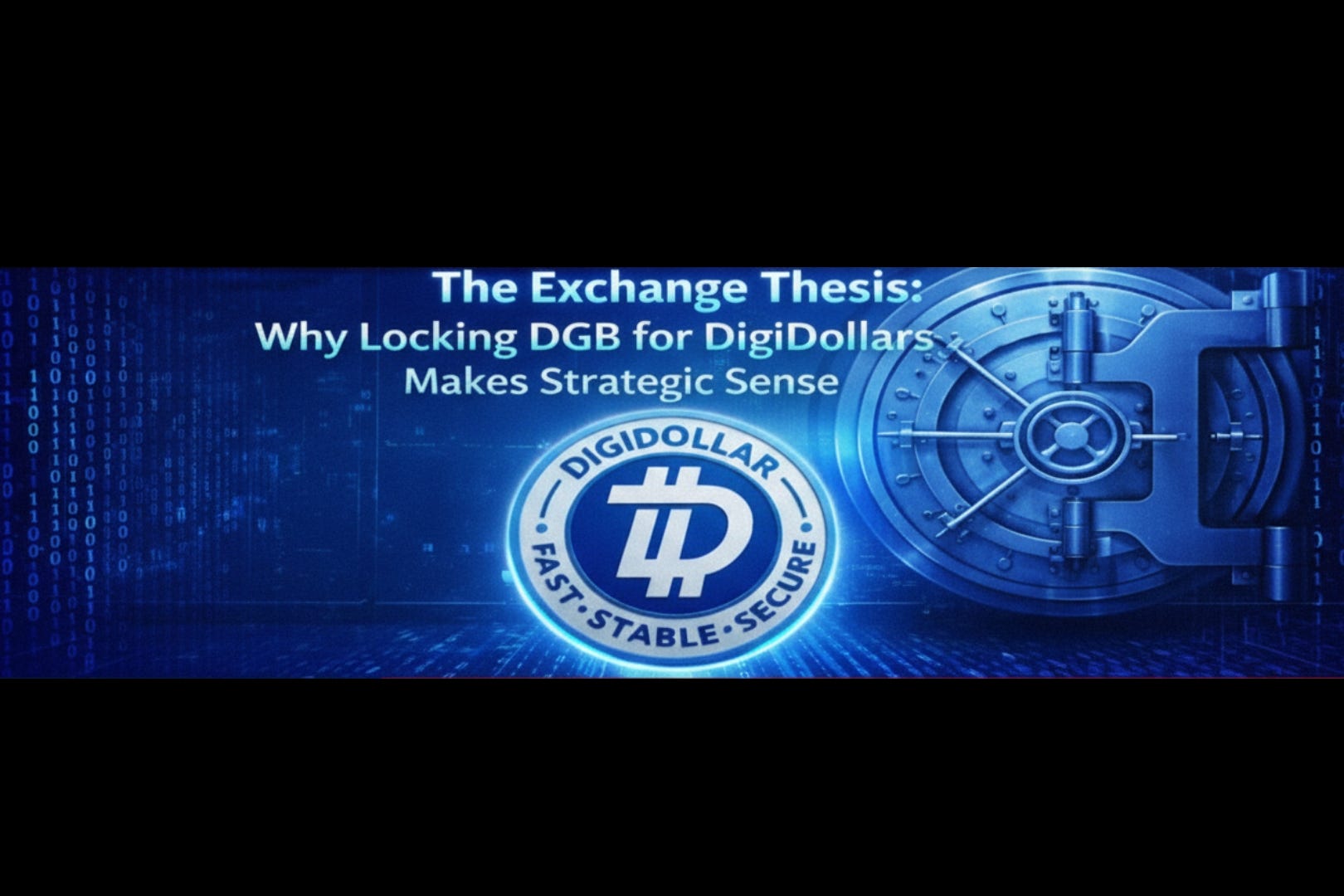 The Exchange Thesis: Why Locking $DGB for DigiDollars Makes Strategic Sense