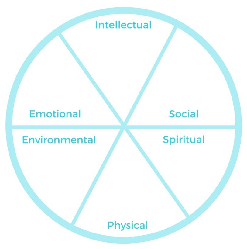 Spring Cleaning For Your Body Mind And Business Start With Any Dimension On The Wellness Wheel And Consider What S Present For You Now Write Down Words Or Phrases That Describe This Area