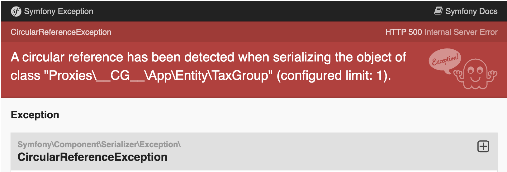 Symfony Entity’lerini Normalize Ederken Circular Reference Hatalarını Aşmak