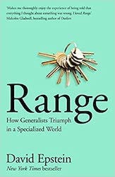 The front cover of the book titled ‘Range’, by David Epstein