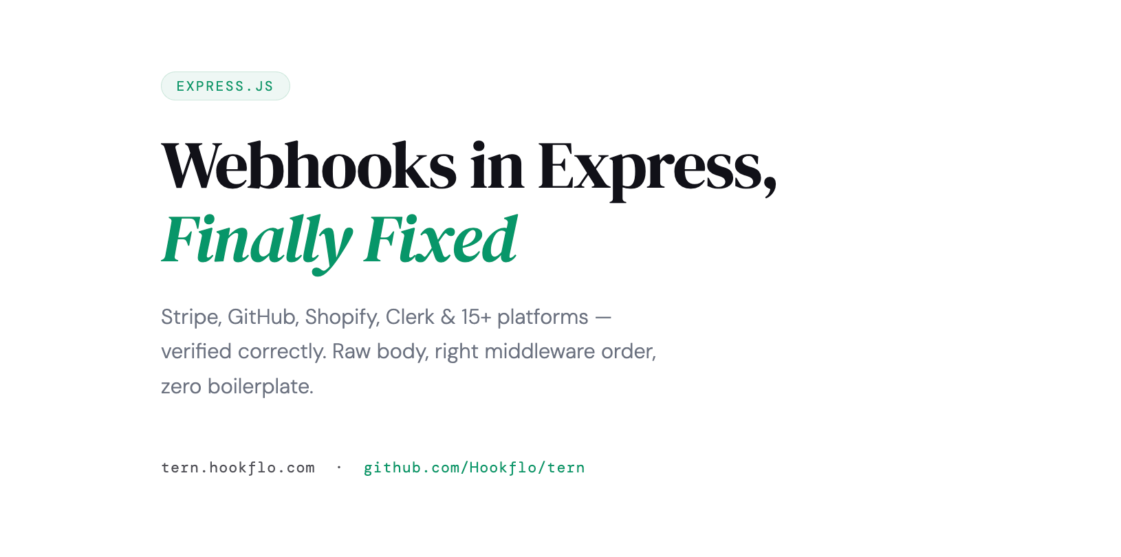 Webhook Signature Verification in Express — The Complete Guide